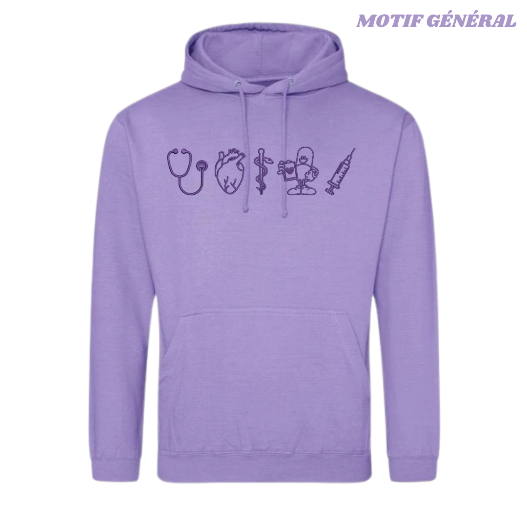 Sweat violet lifestyle soignant