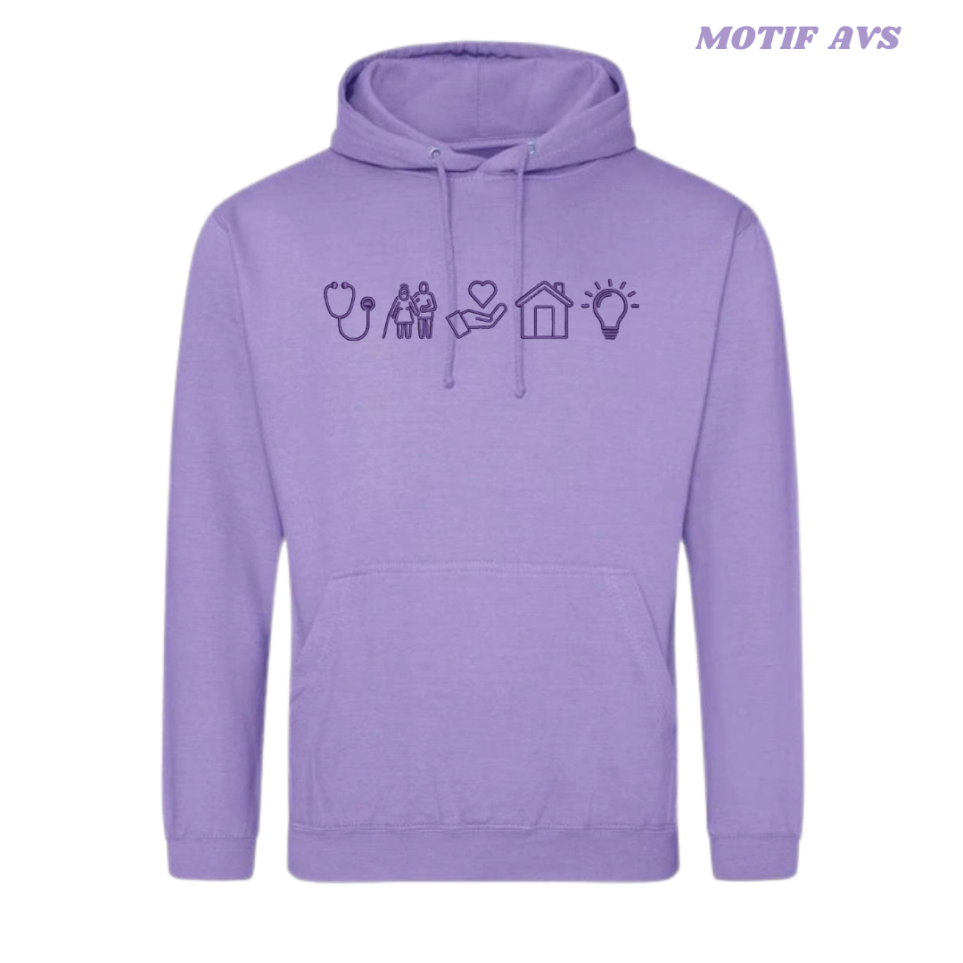 Sweat violet lifestyle soignant