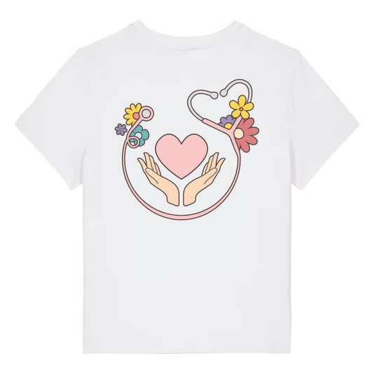 T-shirt personnalisé - Motif Mains Coeur