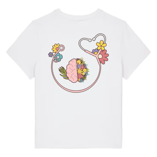 T-shirt personnalisé - Motif Santé Mentale Cerveau