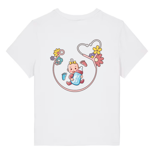 T-shirt personnalisé - Motif Sage-Femme Nourrisson