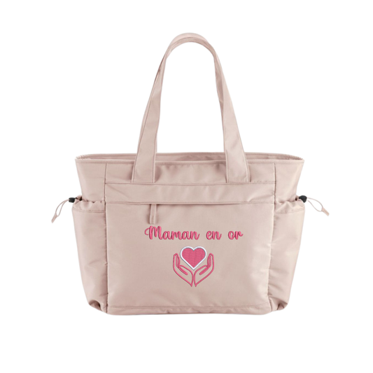 Sac cabas rose