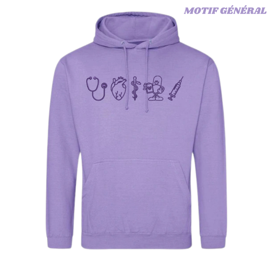 Sweat violet lifestyle soignant