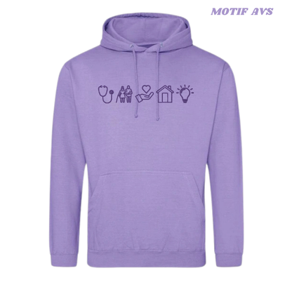 Sweat violet lifestyle soignant