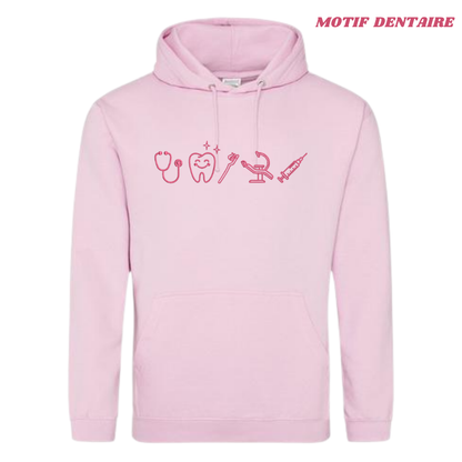 Sweat rose pastel lifestyle soignant