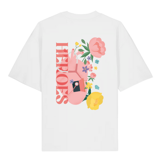 T-shirt Heroes blanc - Édition Spéciale