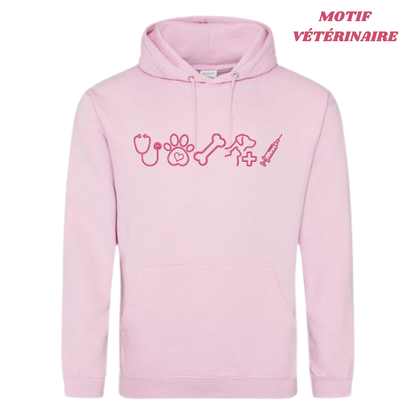 Sweat rose pastel lifestyle soignant