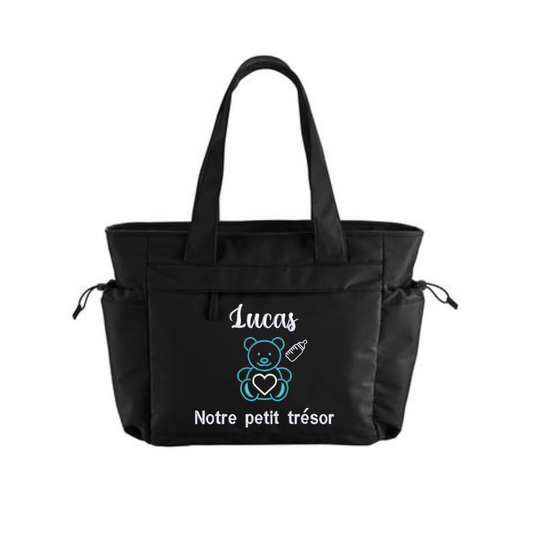 Sac à langer noir