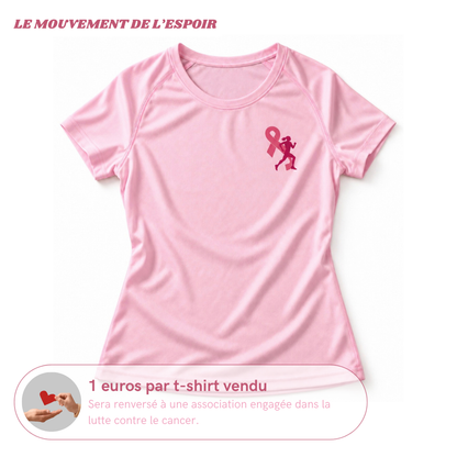 T-shirt sport Octobre Rose