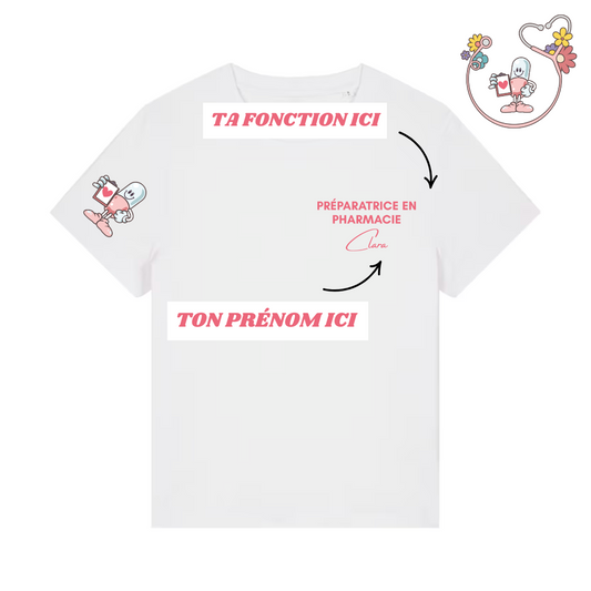 T-shirt personnalisé - Motif Médicament
