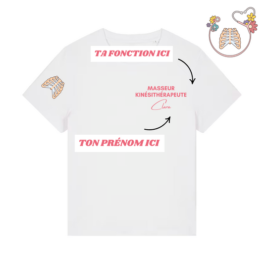 T-shirt personnalisé - Motif Rééducation