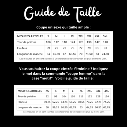 Polaire noire soignant personnalisée