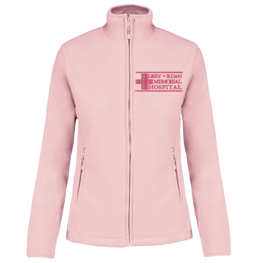 Polaire rose pastel