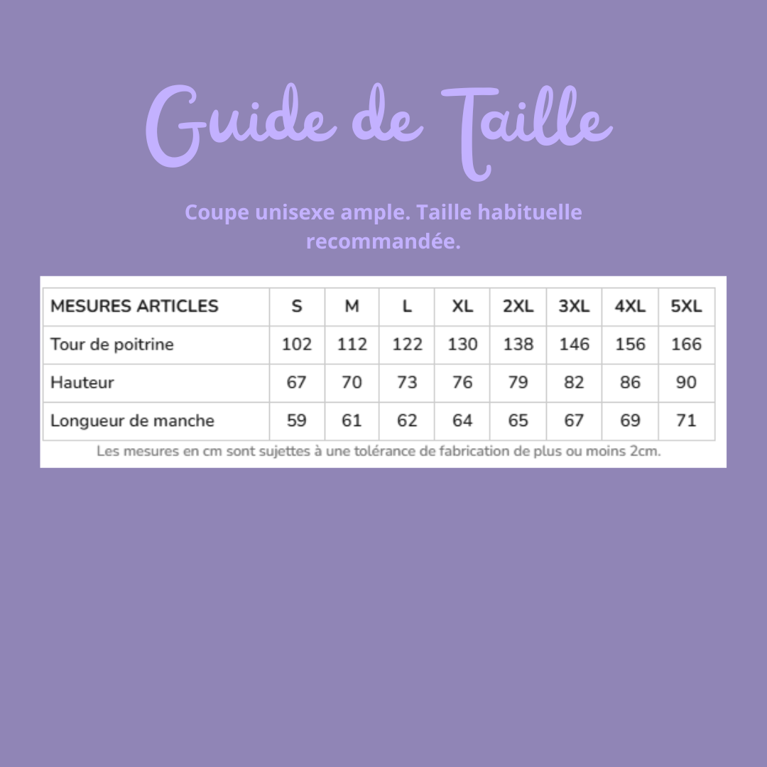 Sweat zip violette soignant personnalisé